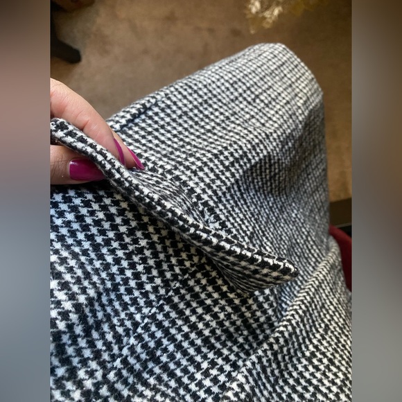 houndstooth wool vest coat - Picture 10 of 10
